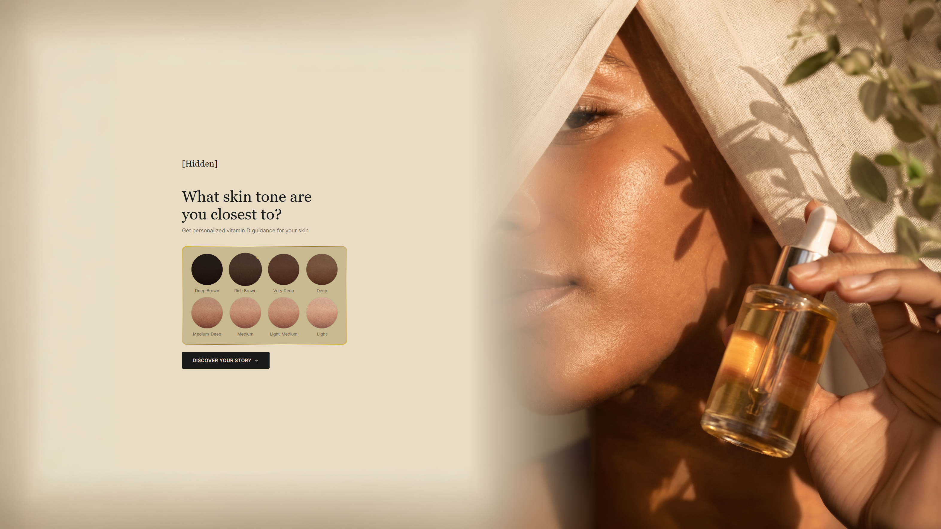 Vitamin D onboarding, dose recommendation screen